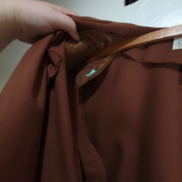 Vintage Claude Rap Paris Wool Long Sleeve Dress - Picture 8 of 16